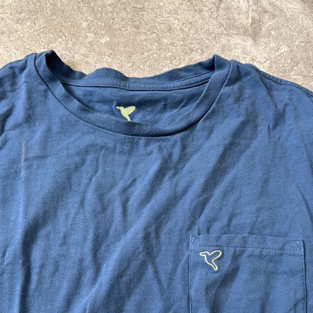 Birddogs Blue Short Sleeve Tee Casual Comfort - Picture 2 of 3